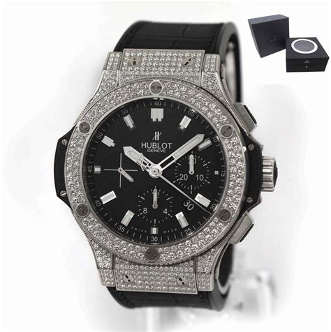 hublot white diamond|Hublot geneve diamond price.